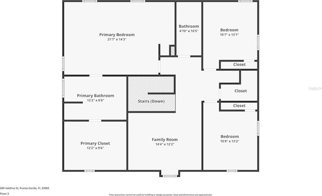 200 Valdiva St, Punta Gorda, FL 33983 - view of home floor plan