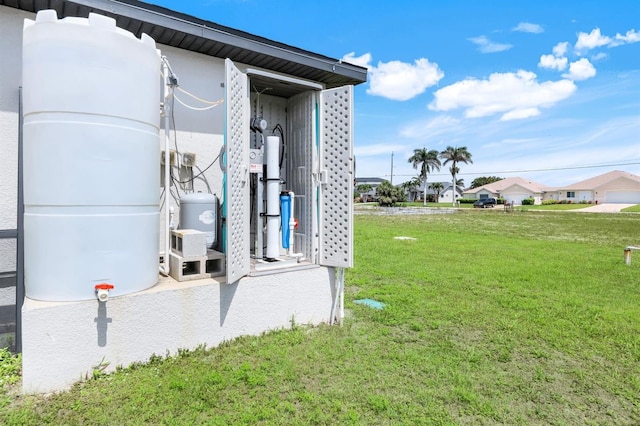 4321 NW 34th Ln, Cape Coral, FL 33993 - view of green lawn featuring a residential view