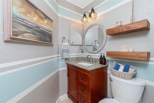 4142 Reif Ct, Port Charlotte, FL 33981 - bathroom featuring vanity and a textured wall