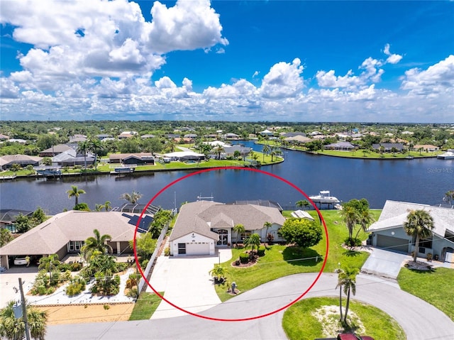 4142 Reif Ct, Port Charlotte, FL 33981 - aerial view of residential area featuring a nearby body of water
