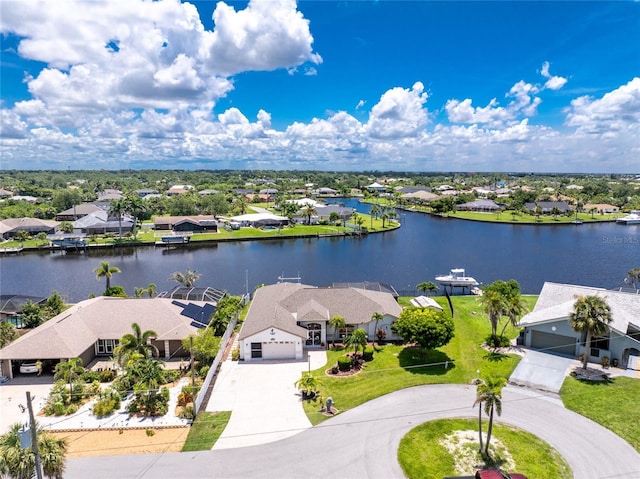 4142 Reif Ct, Port Charlotte, FL 33981 - aerial view of residential area with a nearby body of water
