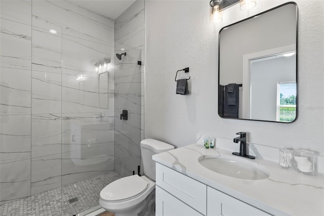 9155 Agate St, Port Charlotte, FL 33981 - full bath with vanity and a marble finish shower