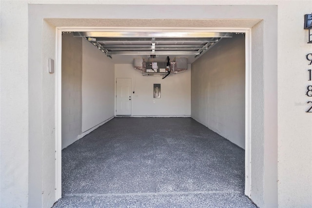 9155 Agate St, Port Charlotte, FL 33981 - garage featuring electric panel