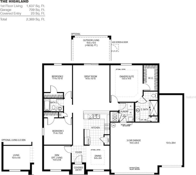 5069 SW 116th Pl, Ocala, FL 34476 - view of home floor plan