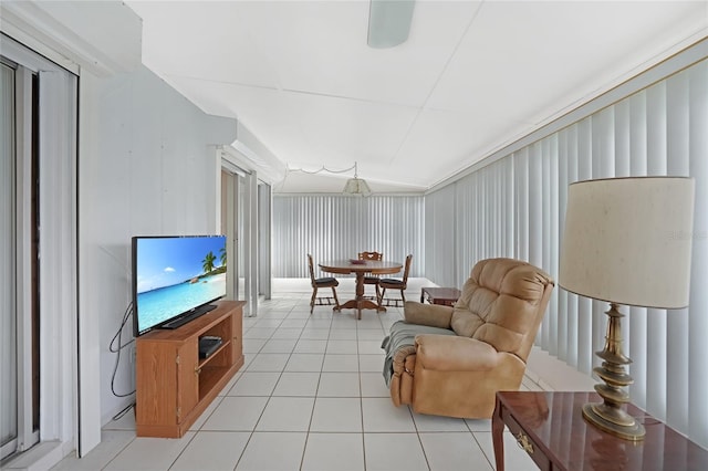 475 Whippoorwill Dr, Venice, FL 34293 - living area with light tile patterned flooring
