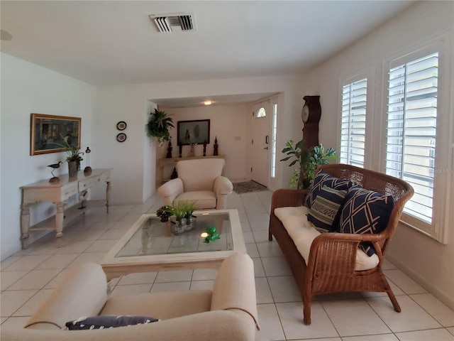 2220 Broad Ranch Dr, Port Charlotte, FL 33948 - living area with tile patterned floors