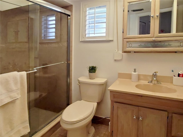 2220 Broad Ranch Dr, Port Charlotte, FL 33948 - full bath with vanity and a stall shower