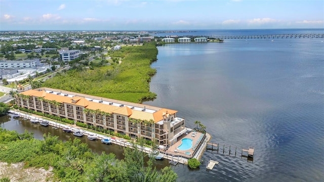 900 E Marion Ave Unit 1403, Punta Gorda, FL 33950 - aerial view of a large body of water