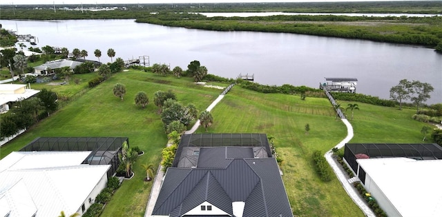 2073 Treasure Ln, Punta Gorda, FL 33982 - aerial view of a nearby body of water