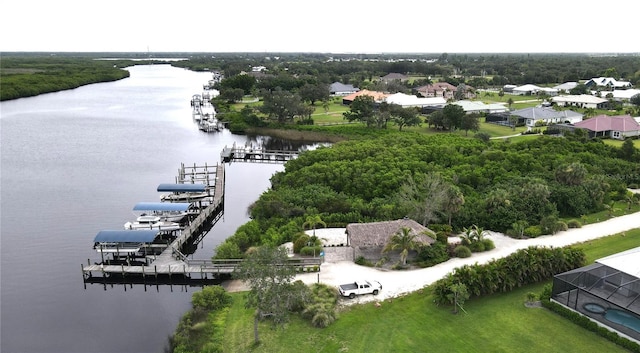 2073 Treasure Ln, Punta Gorda, FL 33982 - aerial view of a large body of water