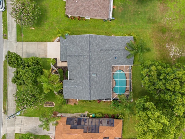 2474 Rio De Janeiro Ave, Punta Gorda, FL 33983 - aerial view of property and surrounding area with a pool
