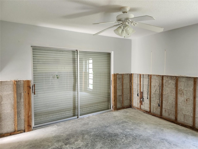 110 Hibiscus Dr, Punta Gorda, FL 33950 - unfurnished room featuring ceiling fan and concrete flooring