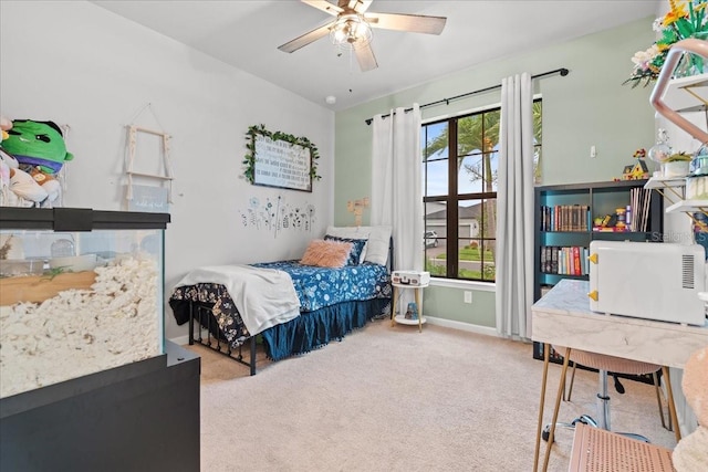 2596 Buckthorn Loop, North Port, FL 34289 - bedroom featuring carpet flooring and an office area