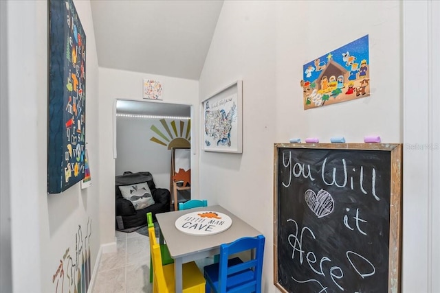 2596 Buckthorn Loop, North Port, FL 34289 - rec room featuring lofted ceiling