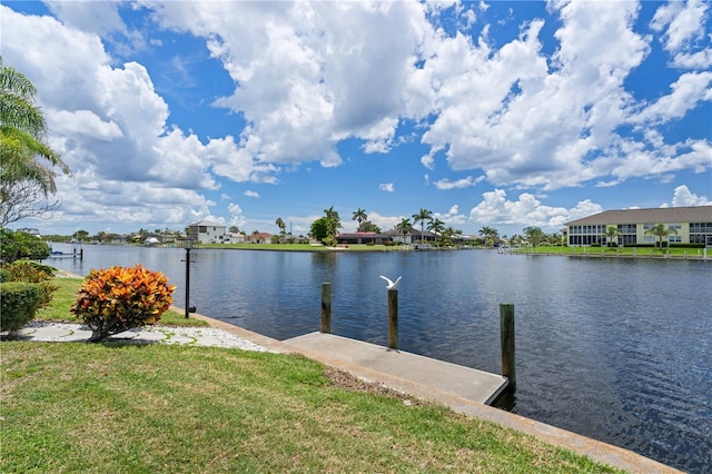 1457 Sea Fan Dr, Punta Gorda, FL 33950 - water view with a dock