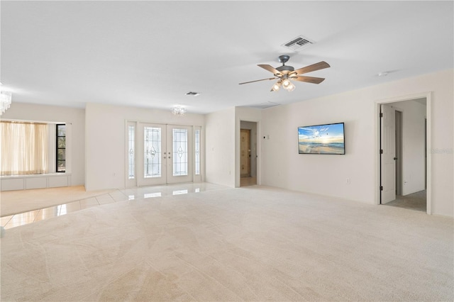 1457 Sea Fan Dr, Punta Gorda, FL 33950 - unfurnished room with carpet and a ceiling fan