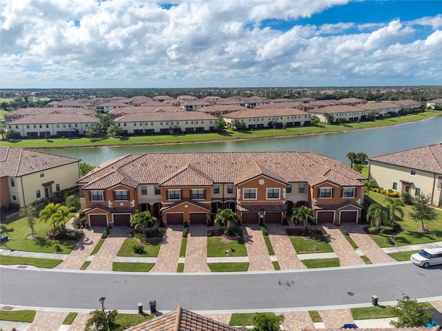20333 Lagente Cir, Venice, FL 34293 - aerial perspective of suburban area featuring a nearby body of water