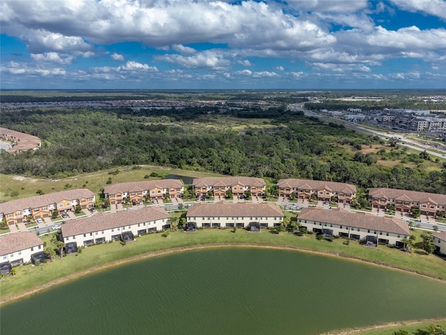20333 Lagente Cir, Venice, FL 34293 - aerial perspective of suburban area featuring a nearby body of water