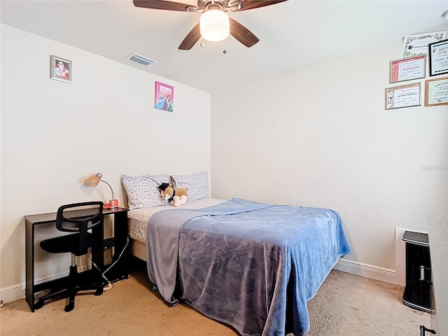 1323 Algiers St, Punta Gorda, FL 33980 - carpeted bedroom featuring baseboards and ceiling fan