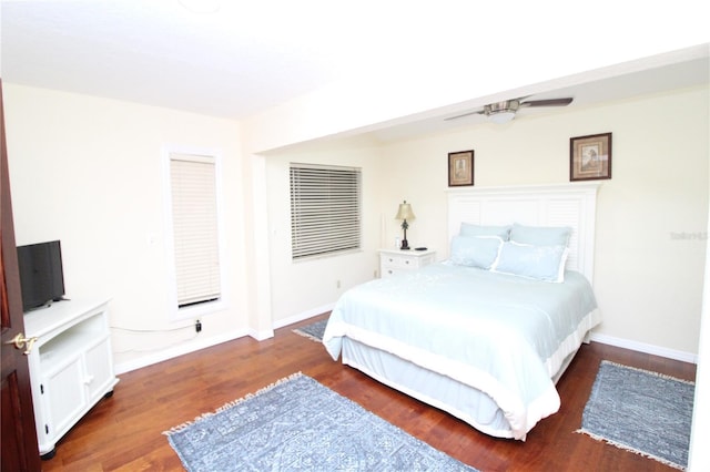 25188 Marion Ave Unit 24, Punta Gorda, FL 33950 - bedroom featuring wood finished floors and baseboards