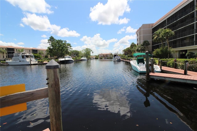 25188 Marion Ave Unit 24, Punta Gorda, FL 33950 - dock area with a water view