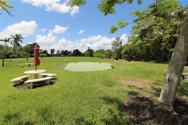 25188 Marion Ave Unit 24, Punta Gorda, FL 33950 - view of property's community with an area to practice putting and a lawn