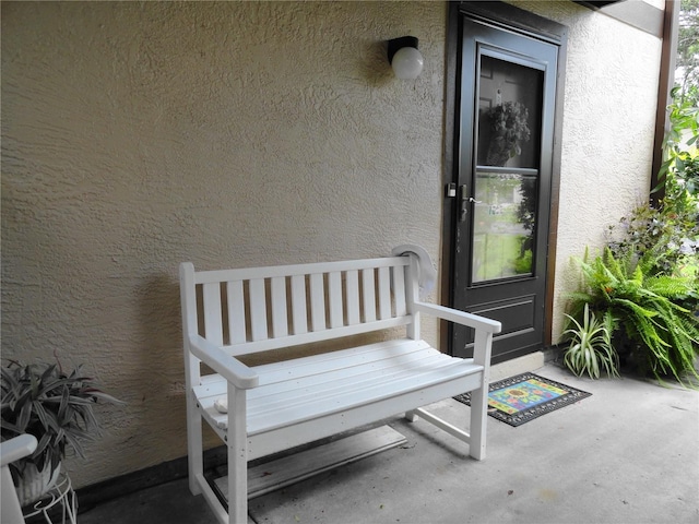 4022 Beaver Ln Unit 700B, Port Charlotte, FL 33952 - property entrance featuring stucco siding