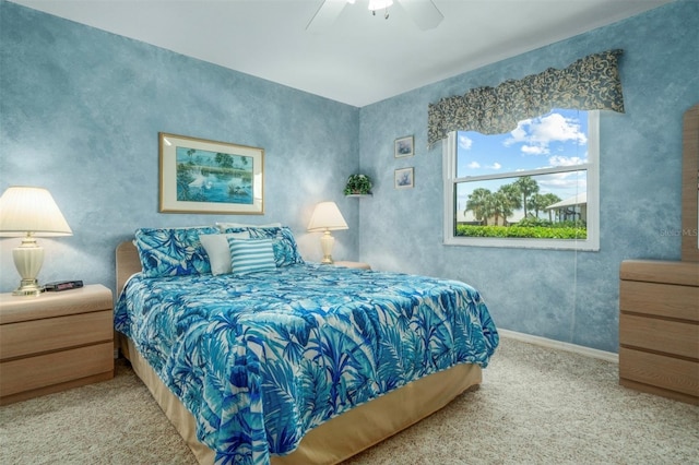 2103 Villaway E, Sebring, FL 33876 - bedroom featuring carpet and a ceiling fan