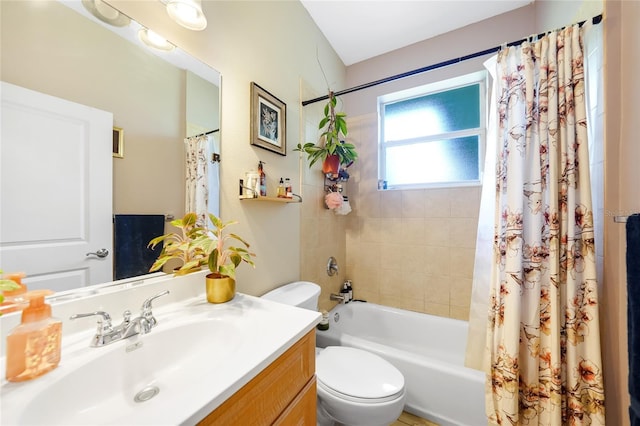 2697 Parrot St, North Port, FL 34286 - full bathroom featuring vanity and shower / tub combo