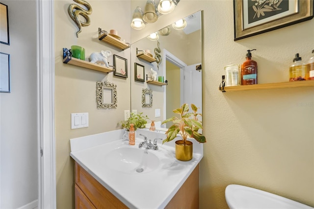 2697 Parrot St, North Port, FL 34286 - bathroom with vanity and toilet