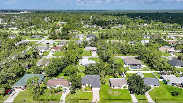 2697 Parrot St, North Port, FL 34286 - aerial view of property and surrounding area with nearby suburban area