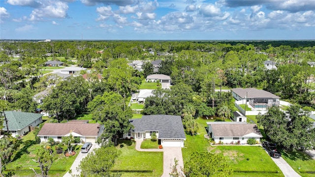 2697 Parrot St, North Port, FL 34286 - aerial perspective of suburban area