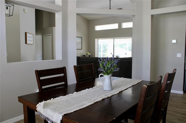 8039 Agate St, Port Charlotte, FL 33981 - dining area with wood finished floors