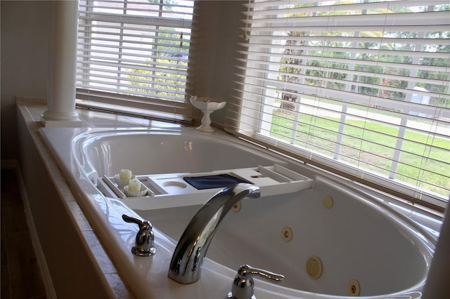 8039 Agate St, Port Charlotte, FL 33981 - full bath featuring a whirlpool tub and plenty of natural light