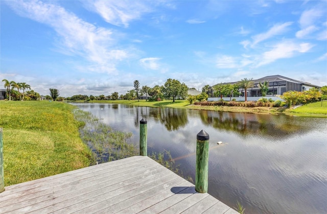771 Rotonda Cir, Rotonda West, FL 33947 - dock area with a water view
