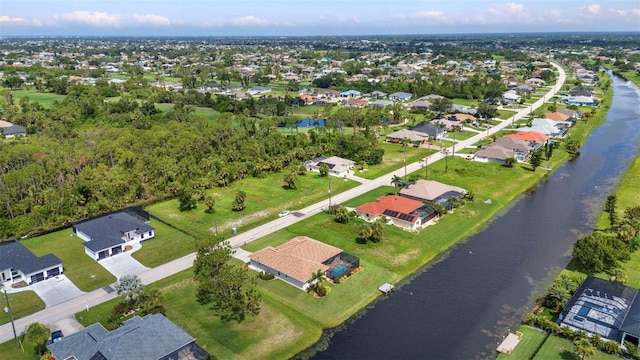 771 Rotonda Cir, Rotonda West, FL 33947 - view of property location with a large body of water and nearby suburban area