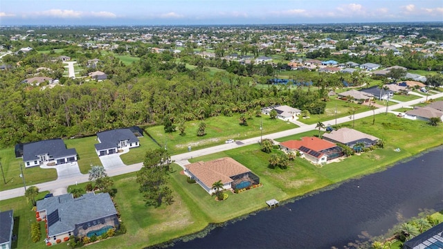 771 Rotonda Cir, Rotonda West, FL 33947 - view of property location with a large body of water and nearby suburban area