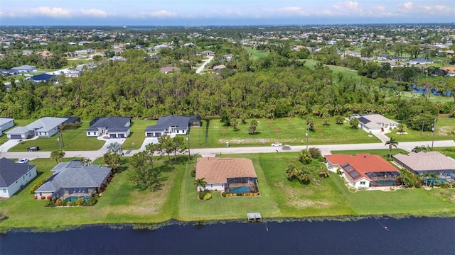 771 Rotonda Cir, Rotonda West, FL 33947 - aerial view of property's location with a nearby body of water and nearby suburban area