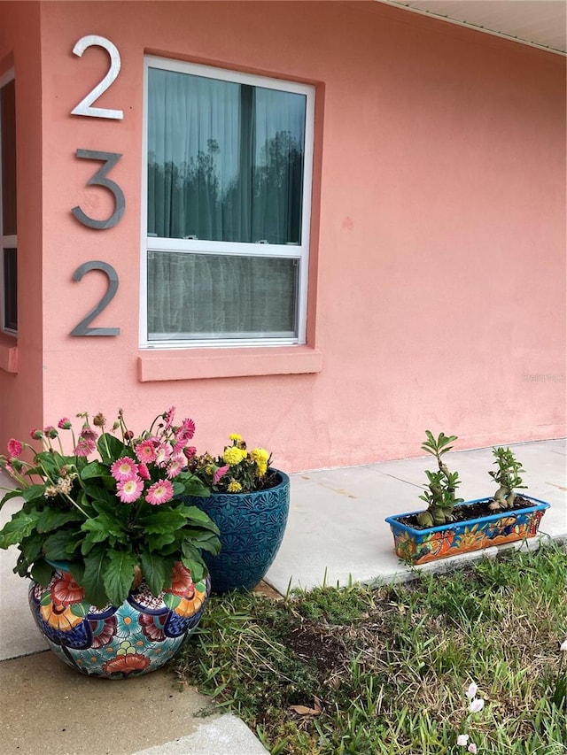 232 Darst Ave, Punta Gorda, FL 33950 - exterior view of stucco siding