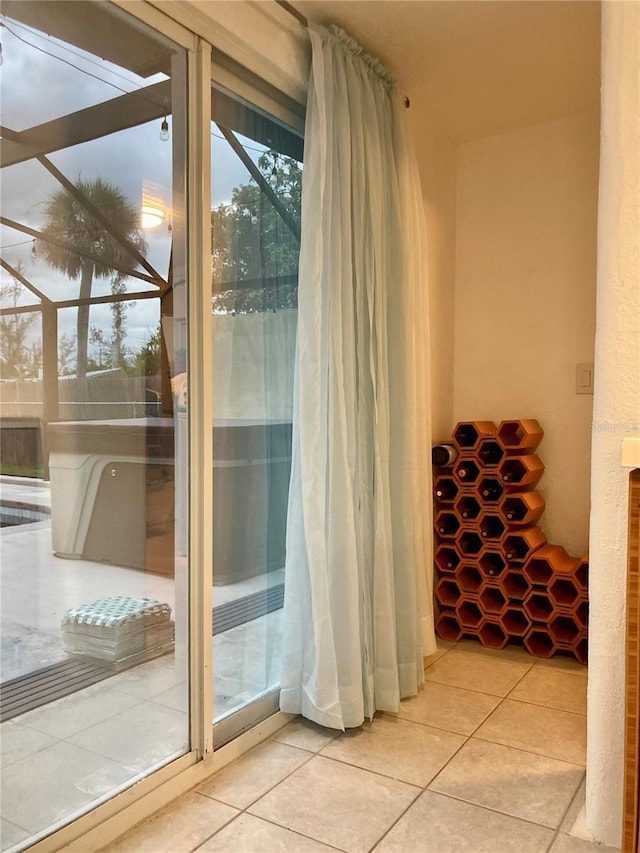 232 Darst Ave, Punta Gorda, FL 33950 - relaxing sauna with tile patterned flooring
