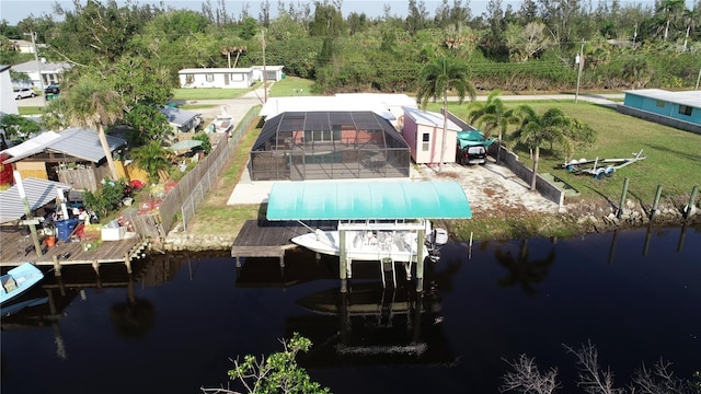 232 Darst Ave, Punta Gorda, FL 33950 - view of subject property with a nearby body of water