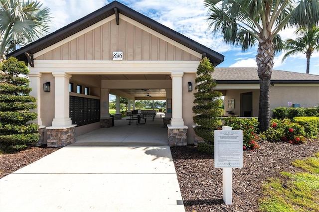 8516 Cache Dr, Sarasota, FL 34240 - view of community featuring mail area and concrete driveway