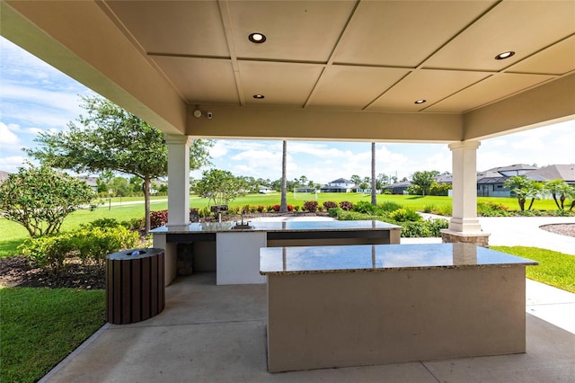 8516 Cache Dr, Sarasota, FL 34240 - view of patio / terrace