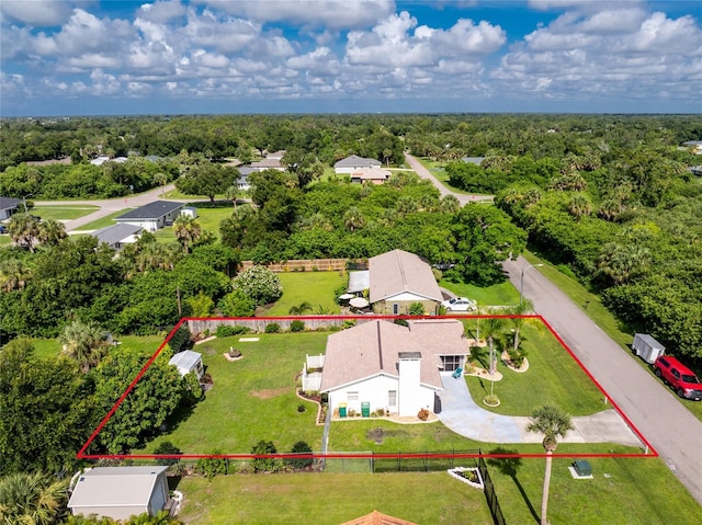 22559 Adorn Ave, Port Charlotte, FL 33952 - aerial overview of property's location with property parcel outlined