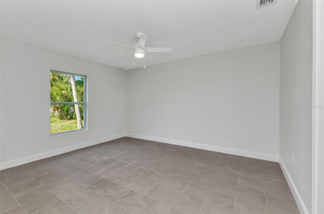 3435 W Price Blvd, North Port, FL 34286 - unfurnished room with ceiling fan and baseboards