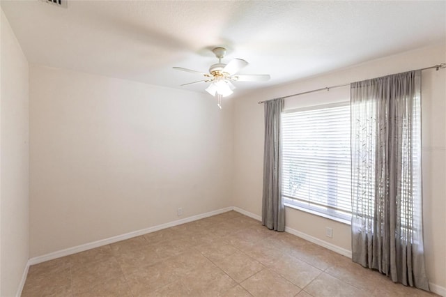 27102 Harbour Oaks Blvd, Punta Gorda, FL 33983 - spare room featuring plenty of natural light and a ceiling fan