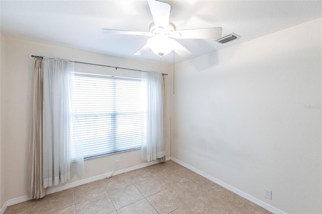 27102 Harbour Oaks Blvd, Punta Gorda, FL 33983 - unfurnished room featuring ceiling fan and light tile patterned flooring