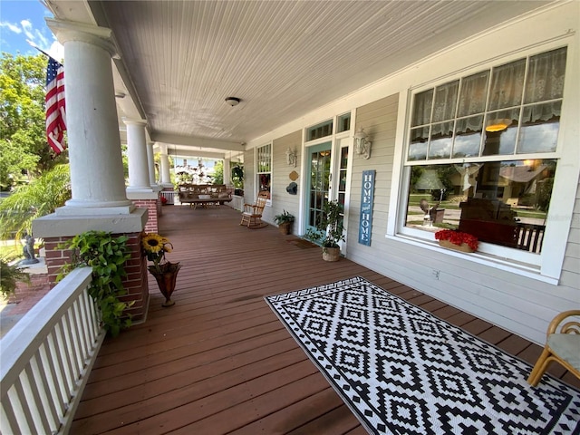 606 E Oak St, Arcadia, FL 34266 - view of porch
