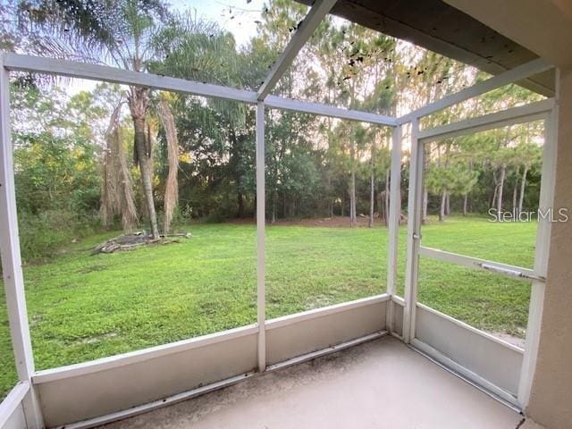 1491 Capricorn Blvd, Punta Gorda, FL 33983 - view of unfurnished sunroom