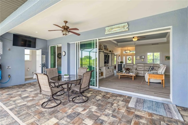 13416 Trascoro Ln, Port Charlotte, FL 33981 - sunroom / solarium featuring healthy amount of natural light